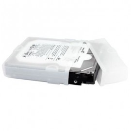 ESTUCHE PROTECTOR SILICONA CON TAPA PARA DISCO DURO 3.5IN