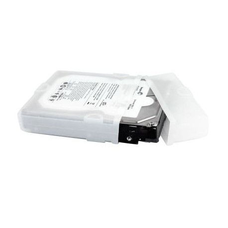 ESTUCHE PROTECTOR SILICONA CON TAPA PARA DISCO DURO 3.5IN