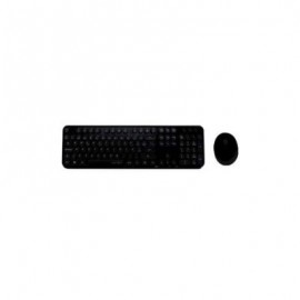 KIT TECLADO Y MOUSE INALAMBRICOS ACTECK VINTAGE T520 NEGRO AC-923170