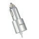 CARGADOR MOBIFREE MB-914413 AUTO PLATA