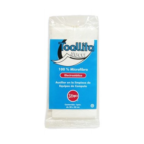 TOALLA SECA ANTIESTATICA SILIMEX 30X30