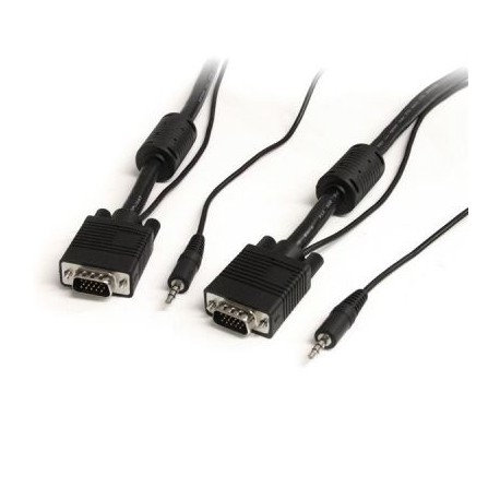 Cable 7.6m Coaxial Video Alta Resol VGA con Audio  STARTECH MXTHQMM25A