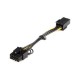 Cable Adaptador Alimentac PCIe 6 pines a 8 pines  STARTECH PCIEX68ADAP