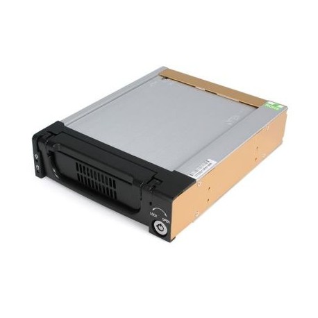 RACK MOVIL ALUMINIO HDD SATA 3.5 BAHIA 5.25   STARTECH DRW150SATBK