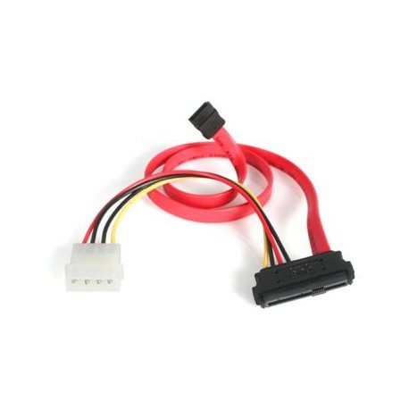 cable 0.45m divisor SAS a SATA y LP4 alimentacion  STARTECH SAS729PW18