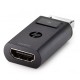 ADAPTADOR DE VIDEO HP DISPLAY PORT MACHO A HDMI HEMBRA NEGRO