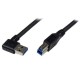 Cable 1m USB 3.0 USB B Macho a  USB A Macho STARTECH USB3SAB1MRA