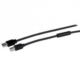 Cable 15MTS USB B Macho a  USB A Macho Activo  STARTECH USB2HAB50AC