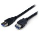 Cable 1.8m USB 3.0  Macho a Hembra USB A Negro STARTECH USB3SEXT6BK