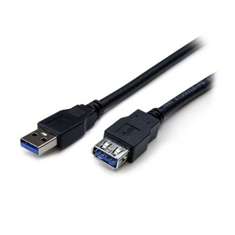 Cable 1.8m USB 3.0  Macho a Hembra USB A Negro STARTECH USB3SEXT6BK