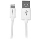 cable 30cm Lightning Apple  a USB 2.0 Blanco  STARTECH USBLT30CMW