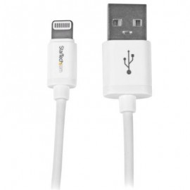 cable 30cm Lightning Apple  a USB 2.0 Blanco  STARTECH USBLT30CMW