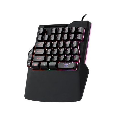 TECLADO ONE HANDRGB ATHERIS NACEB TECHNOLOGY NA-0938