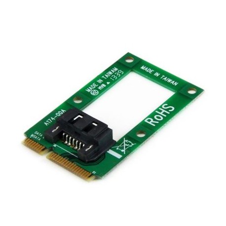 TARJETA  MSATA A SATA  DISCO DURO SSD CONVERTIDOR  STARTECH MSAT2SAT3
