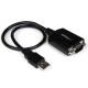 Cable profesional 0.3m USB a  Serial RS232 DB9 Ret STARTECH ICUSB2321X