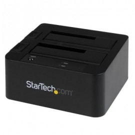 DOCKING USB 3.0 UASP ESATA 2BAHIAS SATA 2.5 O 3.5 STARTECH SDOCK2U33EB