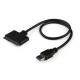 CABLE USB 3.0 UASP  A SATA III P/DISCO DE 2.5"  STARTECH USB3S2SAT3CB