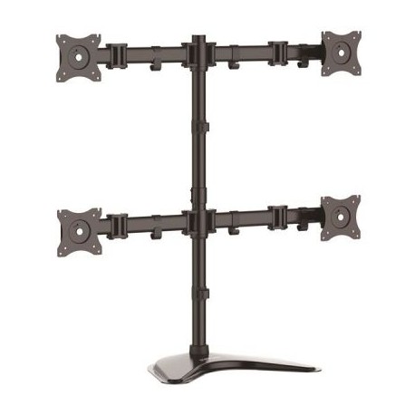 STARTECH SOPORTE P. 4 MONITORES AJUSTABLE 27"MAX 32KG NEG ARMBARQUAD