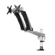 STARTECH SOPORTE P. 2 MONITORES BRAZOS MOVILES 30"MAX 18KG ARMDUAL30