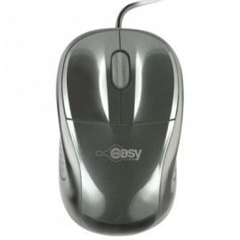 MOUSE EASY LINE EL-993339 OPTICO NEGRO/GRIS ALAMBRICO