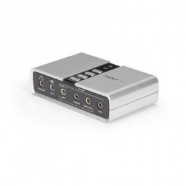 TARJETA DE SONIDO 7.1 USB EXT.  PUERTO SPDIF  STARTECH ICUSBAUDIO7D