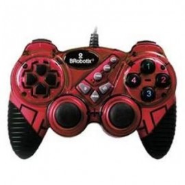 CONTROL PARA JUEGOS RUMBLEPAD BROBOTIX ROJO 751899R