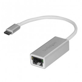 STARTECH ADAPTADOR DE RED USB-C A GIGABIT PLATEADO USB3.1 US1GC30A