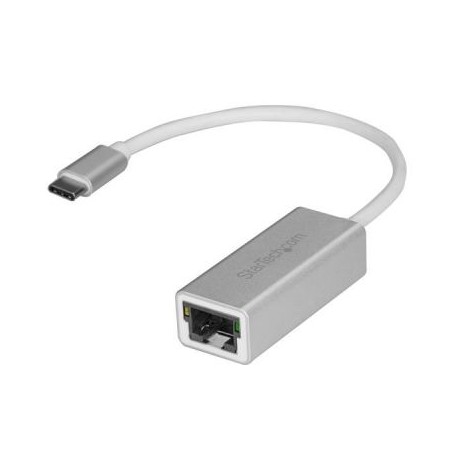 STARTECH ADAPTADOR DE RED USB-C A GIGABIT PLATEADO USB3.1 US1GC30A