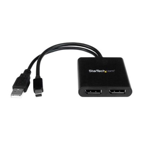 STARTECH SPLITTER MINI DP A 2 DISPLAYPORT HUBMST 3840x2160 MSTMDP122DP