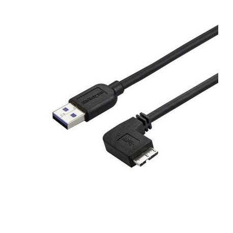 STARTECH CABLE DELGADO 0.5m MICRO USB 3.0 DERECHA USB-A USB3AU50CMRS