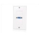 STARTECH PLACA DE PARED VGA HEMBRA BLANCO 1 PUERTO VGAPLATE