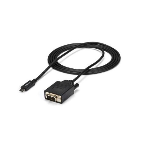 STARTECH ADAPTADOR USB-C A VGA 2M 1920x1200 MACHO-MACHO CDP2VGAMM2MB
