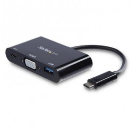 STARTECH ADAPT. MULTIFUNCION USBC -VGA 3USB 3.0 -VGA CDP2VGAUACP