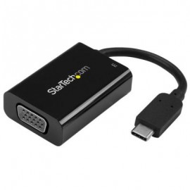 STARTECH ADAPTADOR USB-C A VGA POTENCIA USB 2048x1280 CDP2VGAUCP