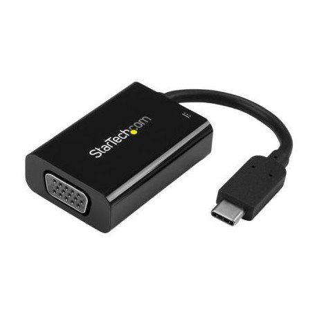 STARTECH ADAPTADOR USB-C A VGA POTENCIA USB 2048x1280 CDP2VGAUCP