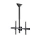STARTECH SOPORTE VESA AJUSTABLE 37-70" 50.12KGMAX NEGRO FPCEILPTBSP