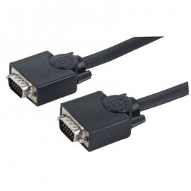 CABLE MONITOR SVGA MANHATTAN 8MM HD15M-M 15.0M 313629