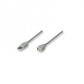 CABLE USB MANHATTAN EXTENSION 3.0M GRIS 317238