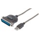 CONVERTIDOR MANHATTAN USB A CEN36 1.8M PARA IMP. 317474