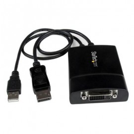 Adaptador Activo DisplayPort a DVI-D Doble Enlace STARTECH DP2DVID2