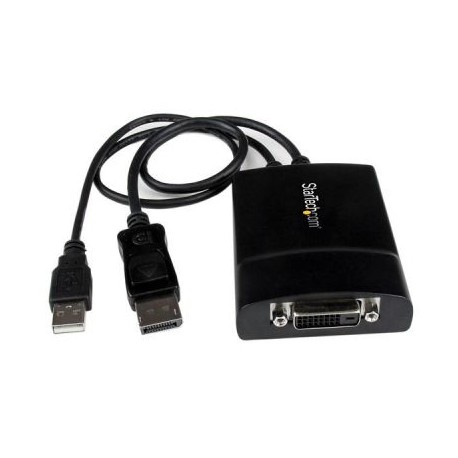 Adaptador Activo DisplayPort a DVI-D Doble Enlace STARTECH DP2DVID2
