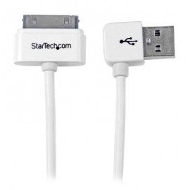 Cable 1m Conector Dock 30 Pines a USB Angulo Izq  STARTECH USB2ADC1MUL