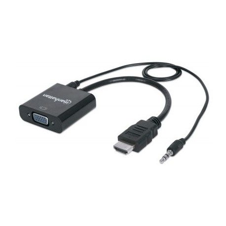 CONVERTIDOR VIDEO MANHATTAN HDMI A SVGA+AUDIO 151559