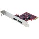 TARJETA PCIE  PCIE 2 PTOS ESATA RAID 6GBPS  STARTECH PEXESAT32