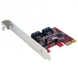 TARJETA  CONTROLADORA  PCIEPCIE 2 PTOS SATAIII  STARTECH PEXSAT32