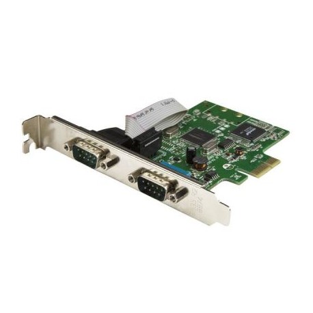 STARTECH TARJETA SERIA PCI EXP. 2PTOS DB9 RS232 UART 16C1050 PEX2S1050