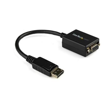 CONVERTIDOR VIDEODISPLAYPORT A VGA HEMBRA 1920X1200 STARTECH DP2VGA2