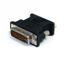 ADAPTADOR CONVERT DVI A VGA  VIDEO MACHO A HEMBRA STARTECH DVIVGAMFBK