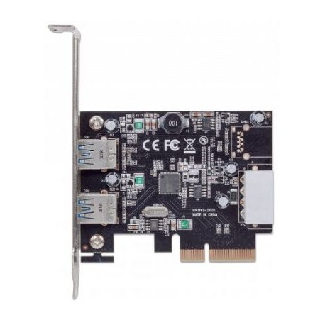 TARJETA USB MANHATTAN PCIe USB 3.1 2 PUERTOS 151795
