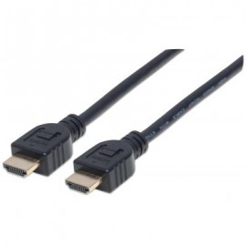 CABLE HDMI MANHATTAN HDMI MACHO 2METROS NEGRO 353939